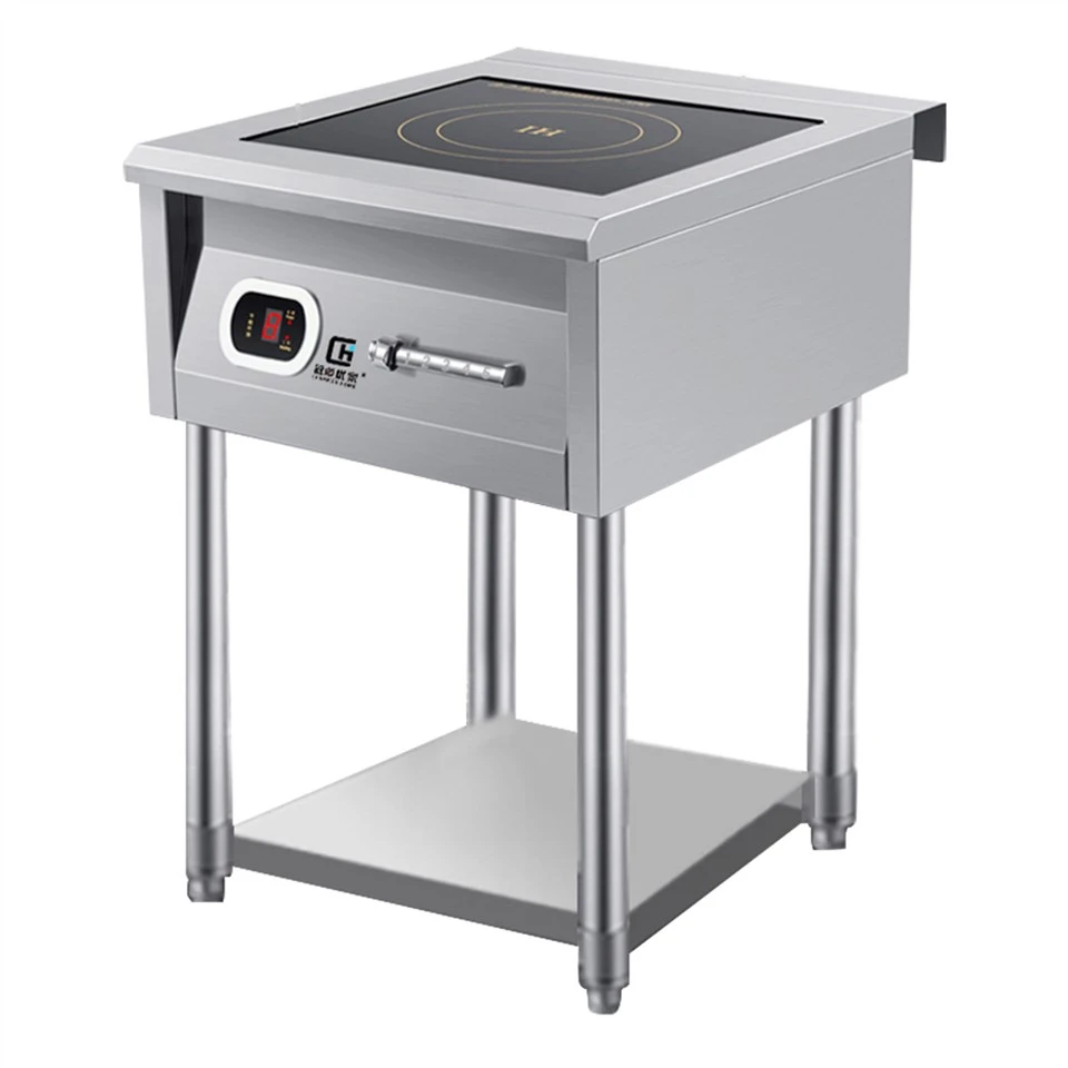 Table de cuisson électrique à induction commerciale