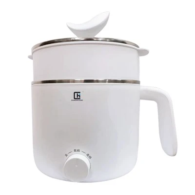 Cuisinière électrique avec marmite en acier